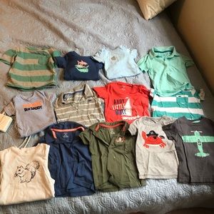 Boys 18M Short Sleeve Shirt Lot